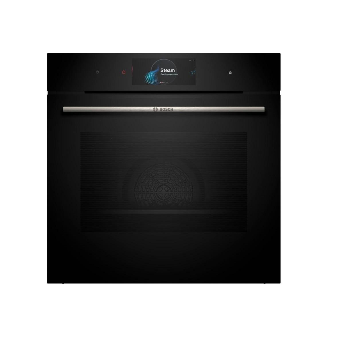 BOSCH Four intégrable combi vapeur 71l 60cm  a+ ecoclean noir - HSG7584B1