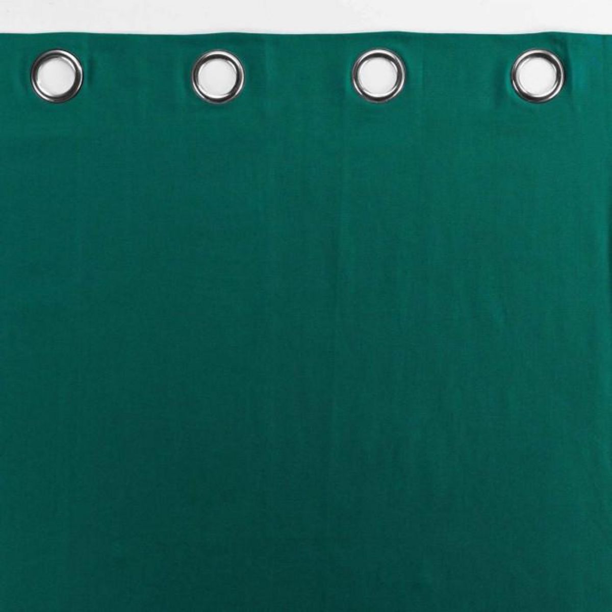 Paris Prix Rideau à Oeillets  Panama  140x240cm Vert Emeraude