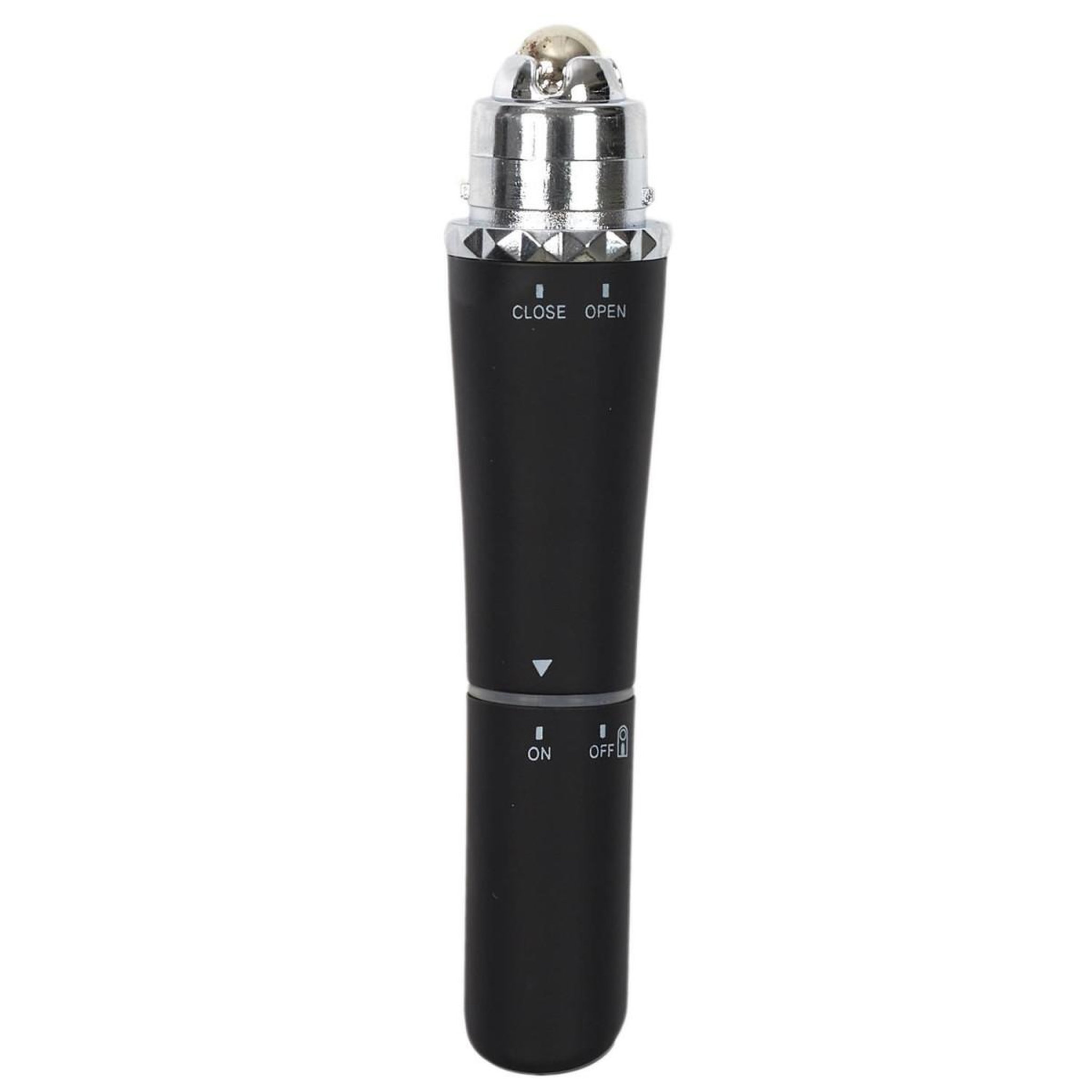 Voir la diapositive 3 : Cosmetic Club Mini masseur pour visage  3 en 1  12cm noir