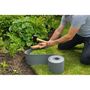 Voir la diapositive 5 : NATURE Bordure de jardin en polyéthylene gris H7,5 cm x 10 m - NATURE