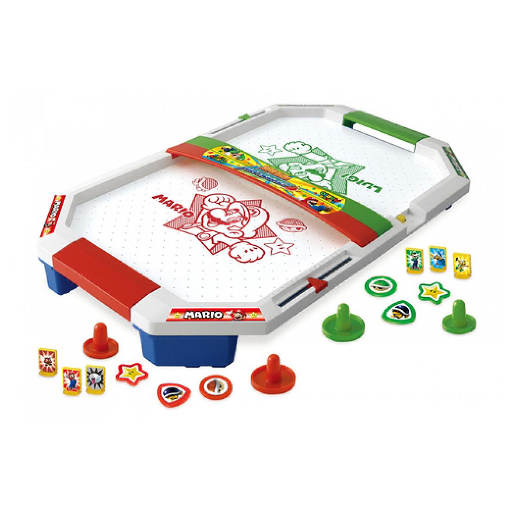 Voir la diapositive 5 : EPOCH 7361 super mario air hockey, jeu de palets