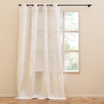 Paris Prix Rideau à Œillets Imprimé  Naya  140x240cm Naturel