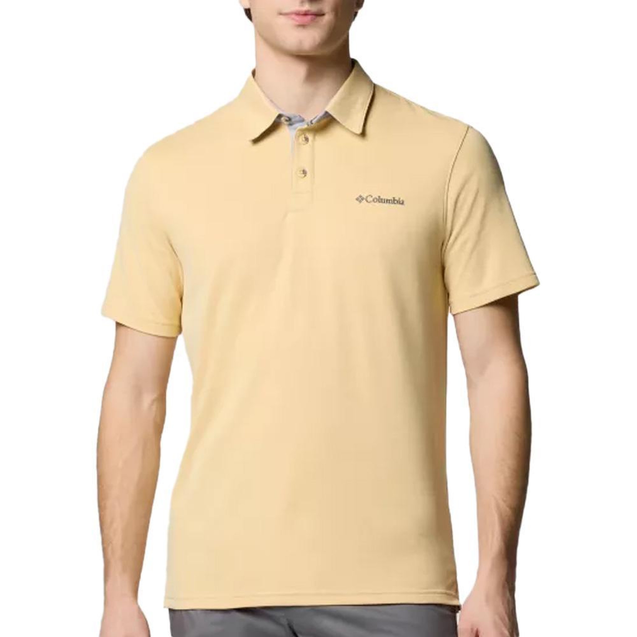 COLUMBIA Polo Jaune Homme Columbia Nelson. Coloris disponibles : Jaune