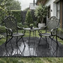 Voir la diapositive 5 : SOBUY Dalle Sol Modulaire Noir 30x30x2cm SDA15-HG