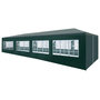 Voir la diapositive 1 : VIDAXL Tente de reception 3x12 m vert