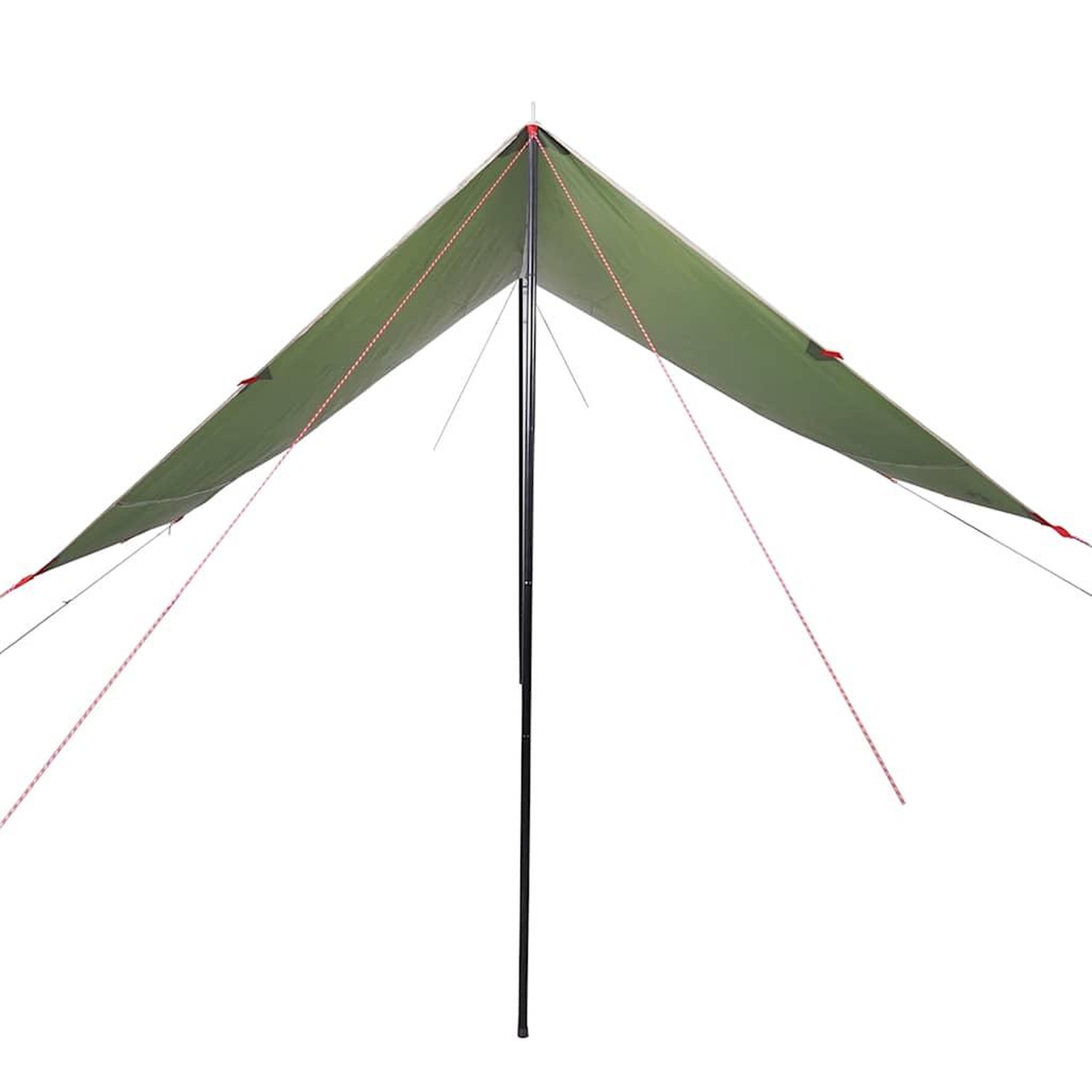 Voir la diapositive 3 : VIDAXL Bache de camping vert 430x380x210 cm impermeable