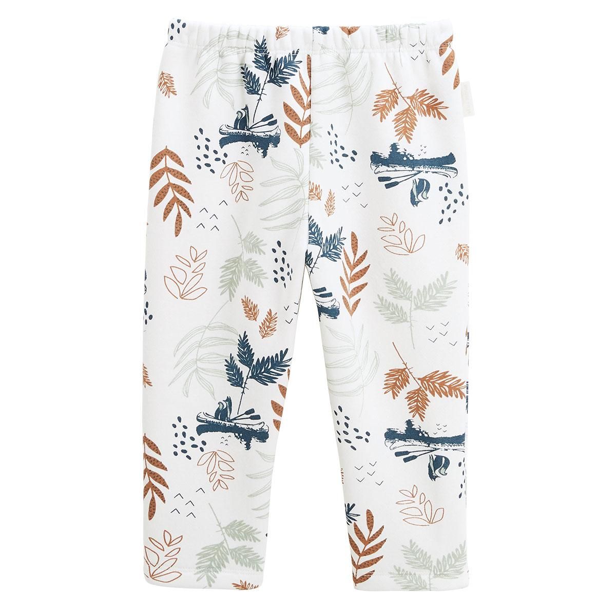 Petit Béguin Ensemble bébé sweat-shirt et pantalon en molleton Bivouac