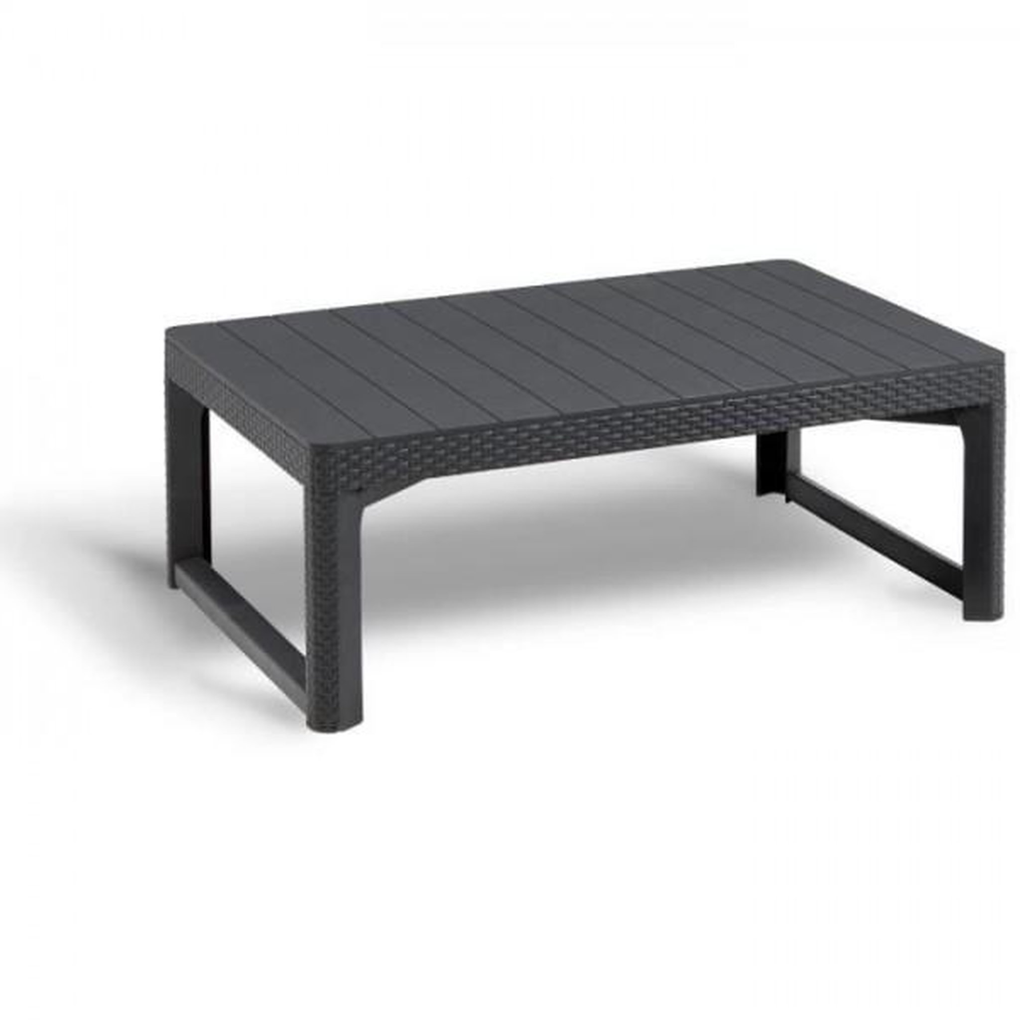 Voir la diapositive 4 : ALLIBERT by KETER Salon de jardin avec table basse 2 en 1 - en résine - Allibert by KETER - 6 personnes - SanRemo - Gris graphite