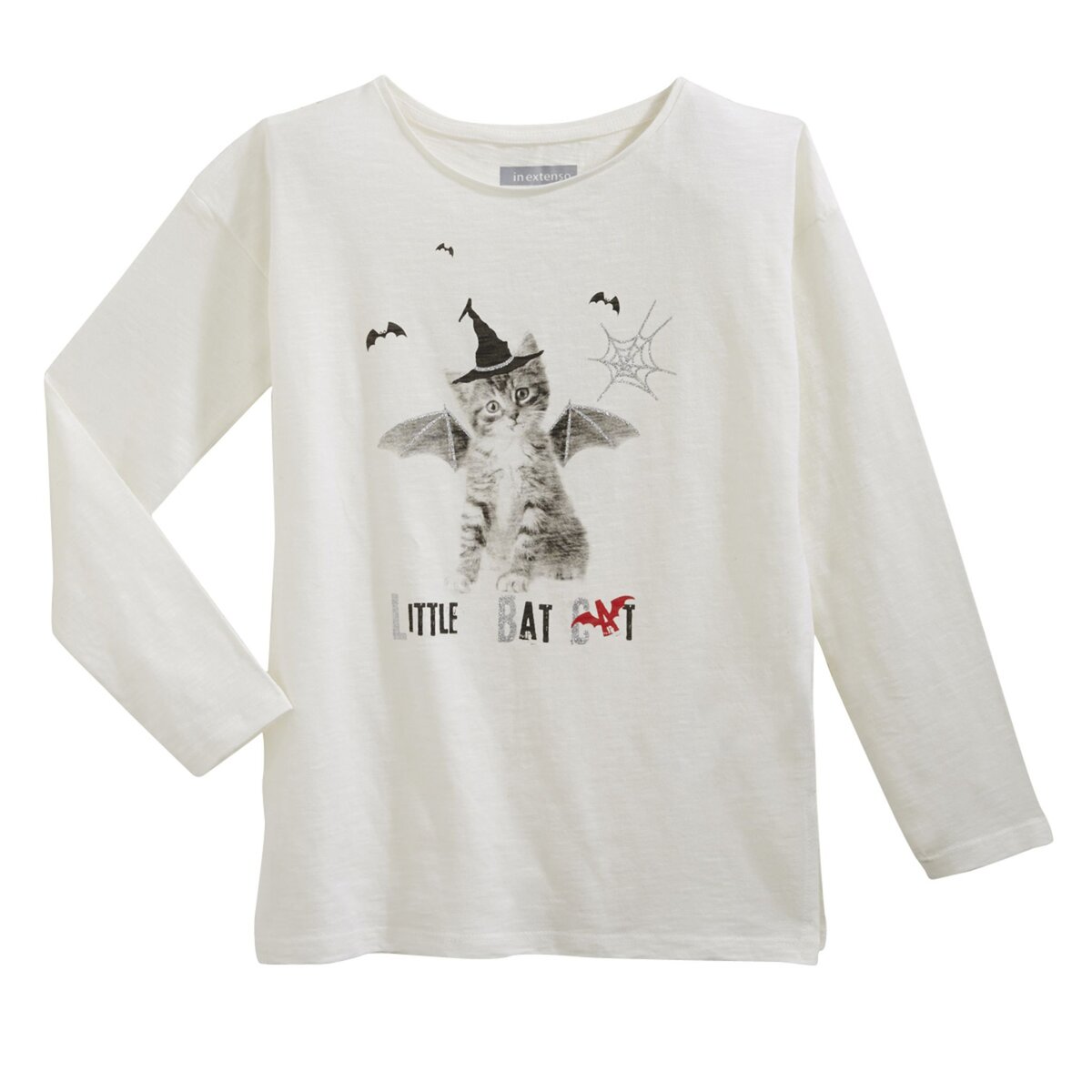 IN EXTENSO Tee-shirt manches longues avec fentes fille