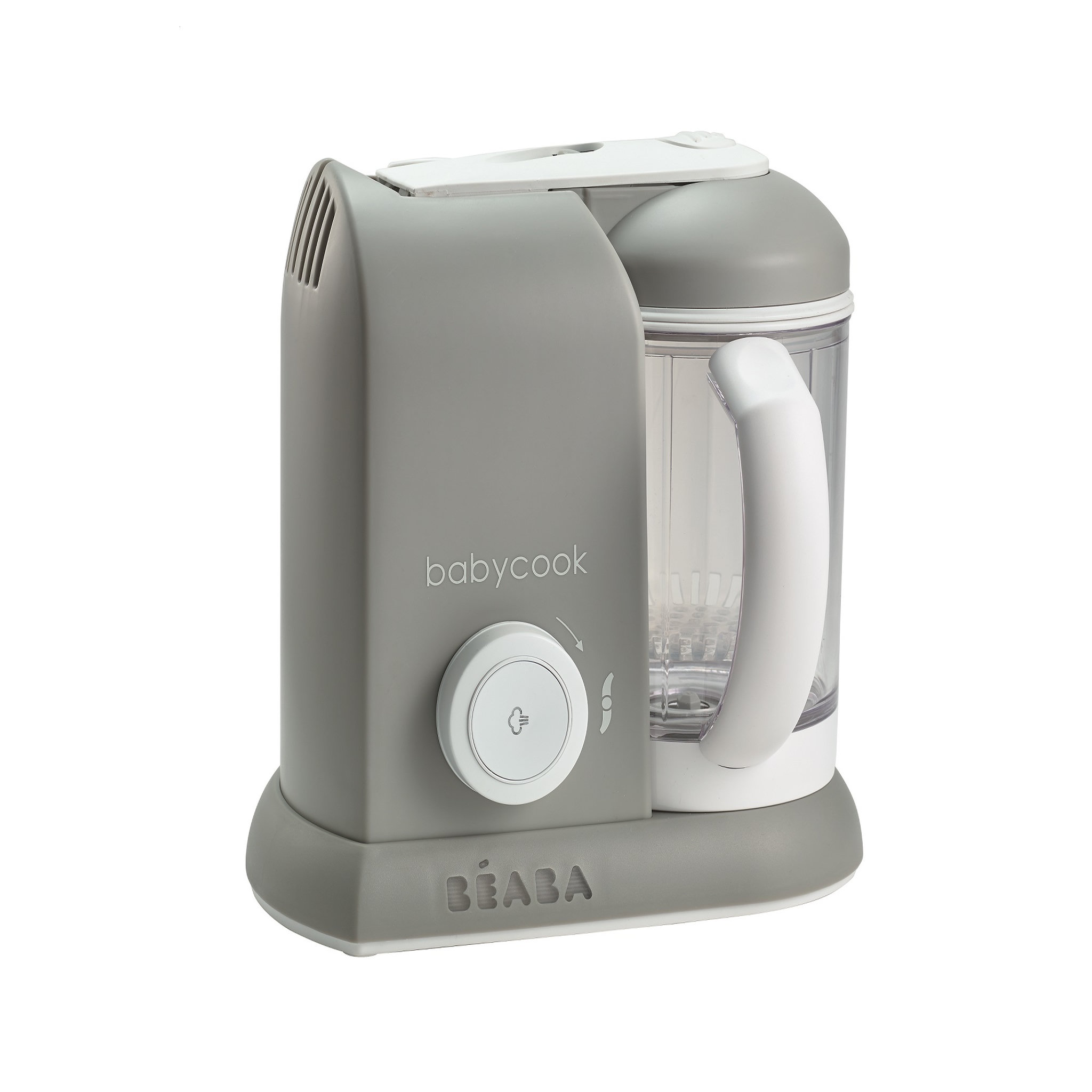 Voir la diapositive 2 : BEABA Cuiseur vapeur - mixeur BabyCook® - Gris