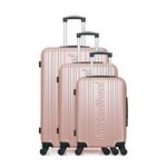 AMERICAN TRAVEL AMERICAN TRAVEL - Set de 3 Valises SPRINGFIELD 75 cm 4 Roues. Coloris disponibles : Bleu