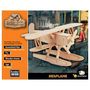 Voir la diapositive 2 : Eureka Toys Eureka - Gepetto's Jeux de construction en bois Kit 3D - avion 52473146