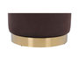 Voir la diapositive 6 : Paris Prix Tabouret Pivotant en Velours  Viktor  68cm Marron
