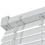 VIDAXL Store Aluminium 80 x 220 cm Blanc