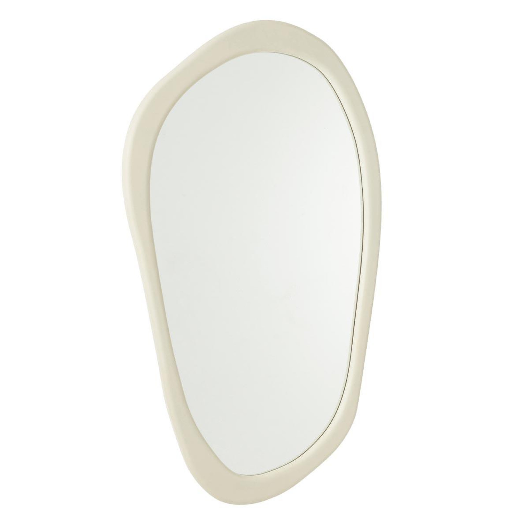 J-LINE Miroir Mural Design  Moderna  120cm Blanc