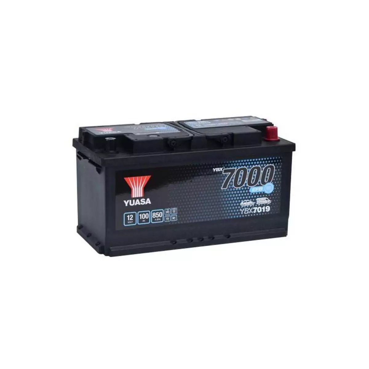 YUASA Batterie YUASA YBX7019 EFB 12V 100AH 850A L5D