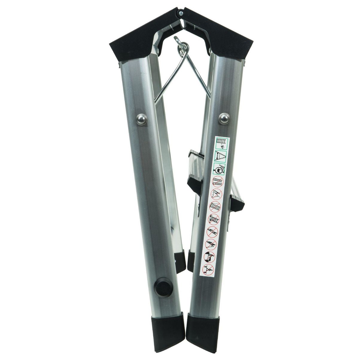 WERKAPRO Marchepied pliable en aluminium 2 marches WERKA PRO  H 40,4cm