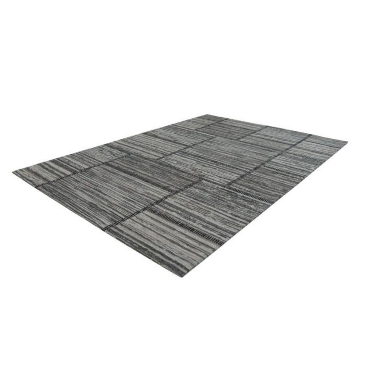Paris Prix Tapis Imprimé Jacquard  Phoenix  Naturel & Gris