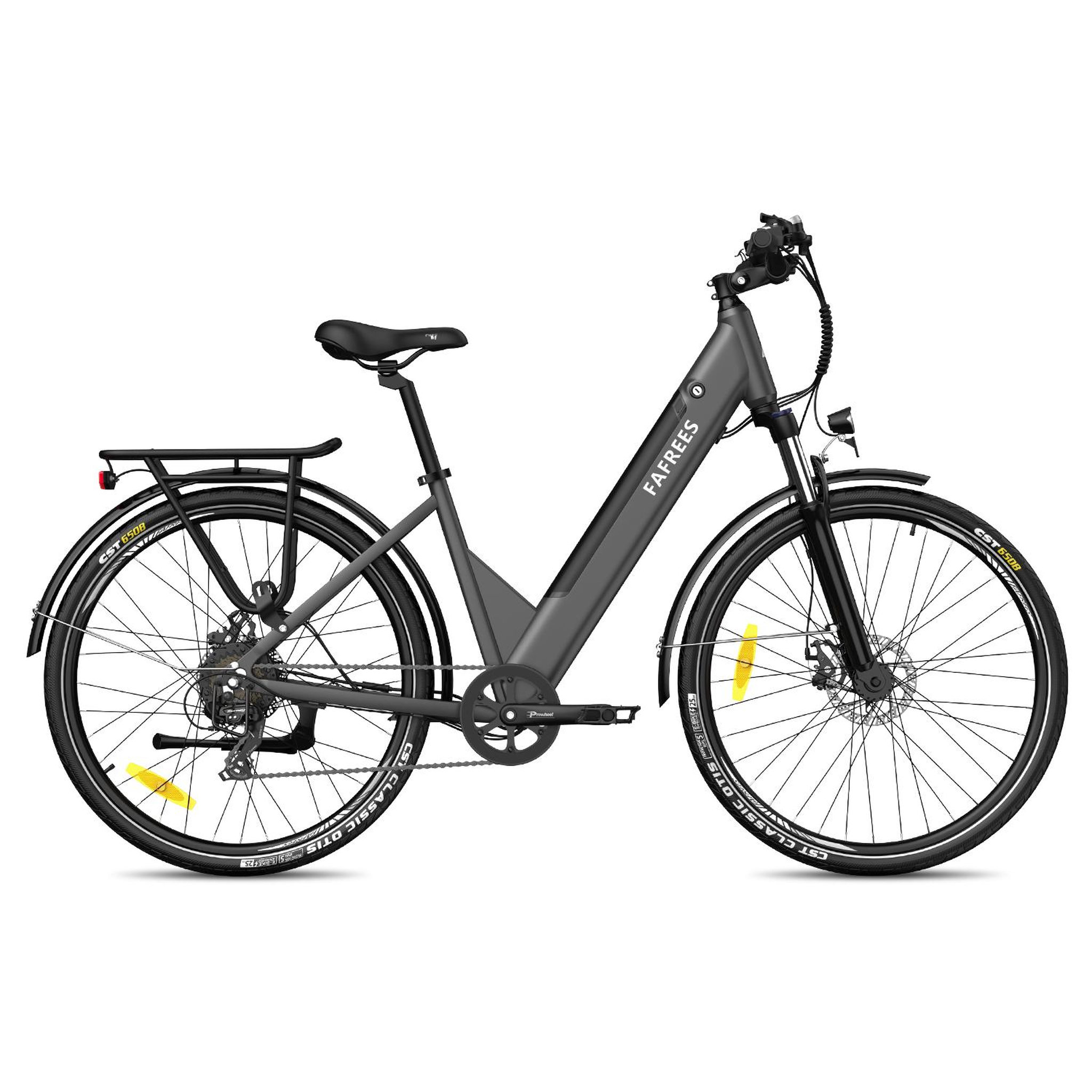 FAFREES Vélo électrique urbain fafrees f28 pro. Coloris disponibles : Gris, Jaune, Vert