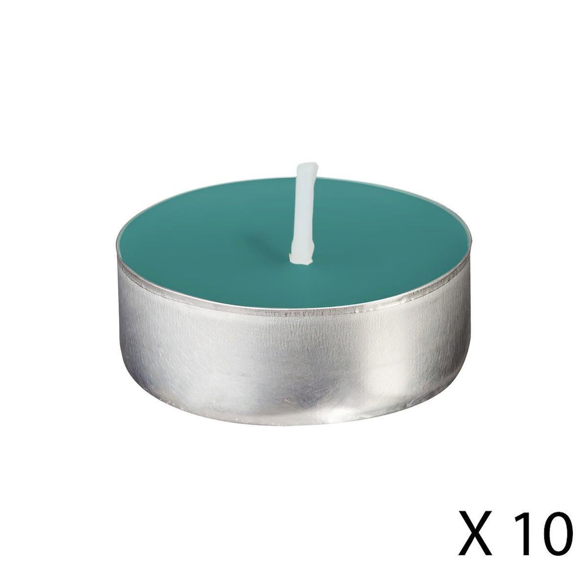 COMPTOIR DE LA BOUGIE Lot de 30 Bougies Chauffe-Plat Parfumées 3,7cm Coco