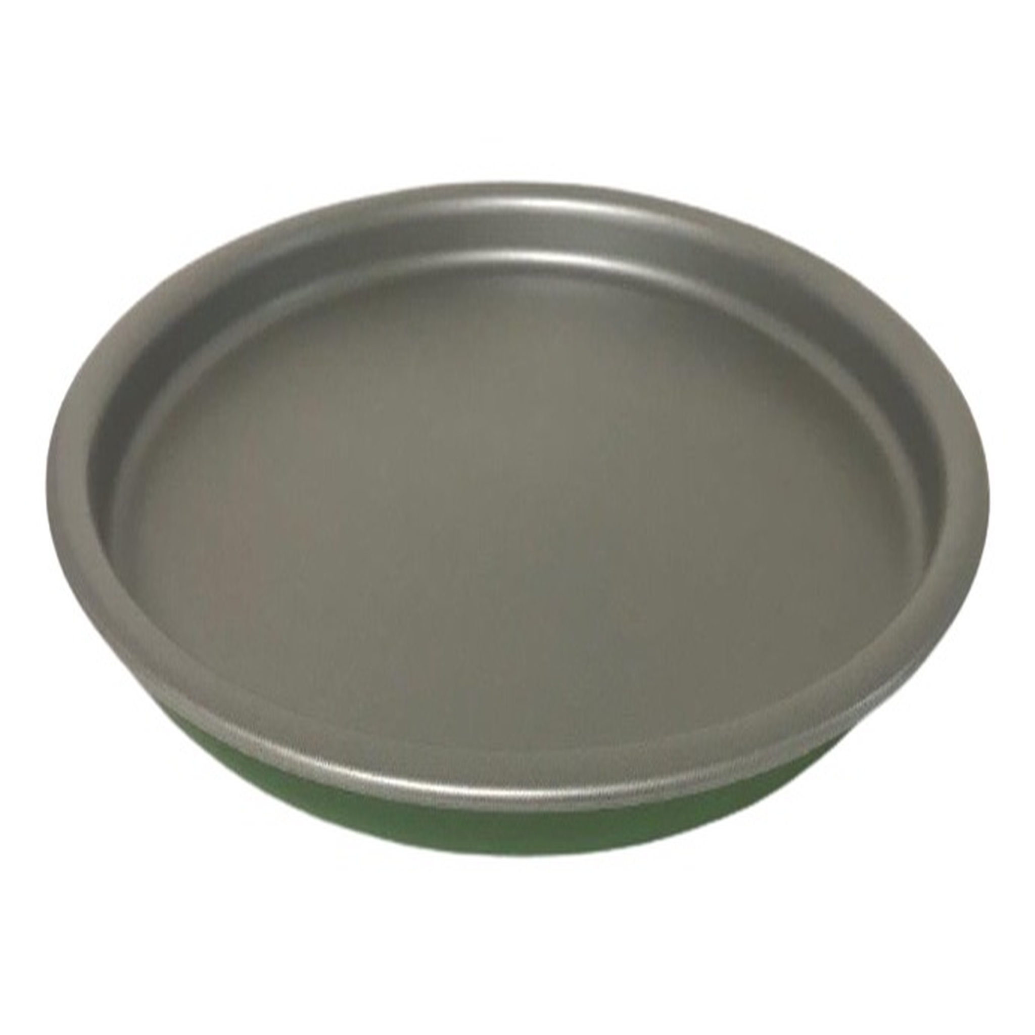 ACTUEL Plaque à pizza 33cm en aluminium recyclé gris et vert