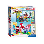 CLEMENTONI Clementoni Jigsaw Puzzle Super Color Spidey and His Amazing Frie 24794
