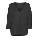 Vero Moda T Shirt  Femme Vero Moda Kanva. Coloris disponibles : Noir