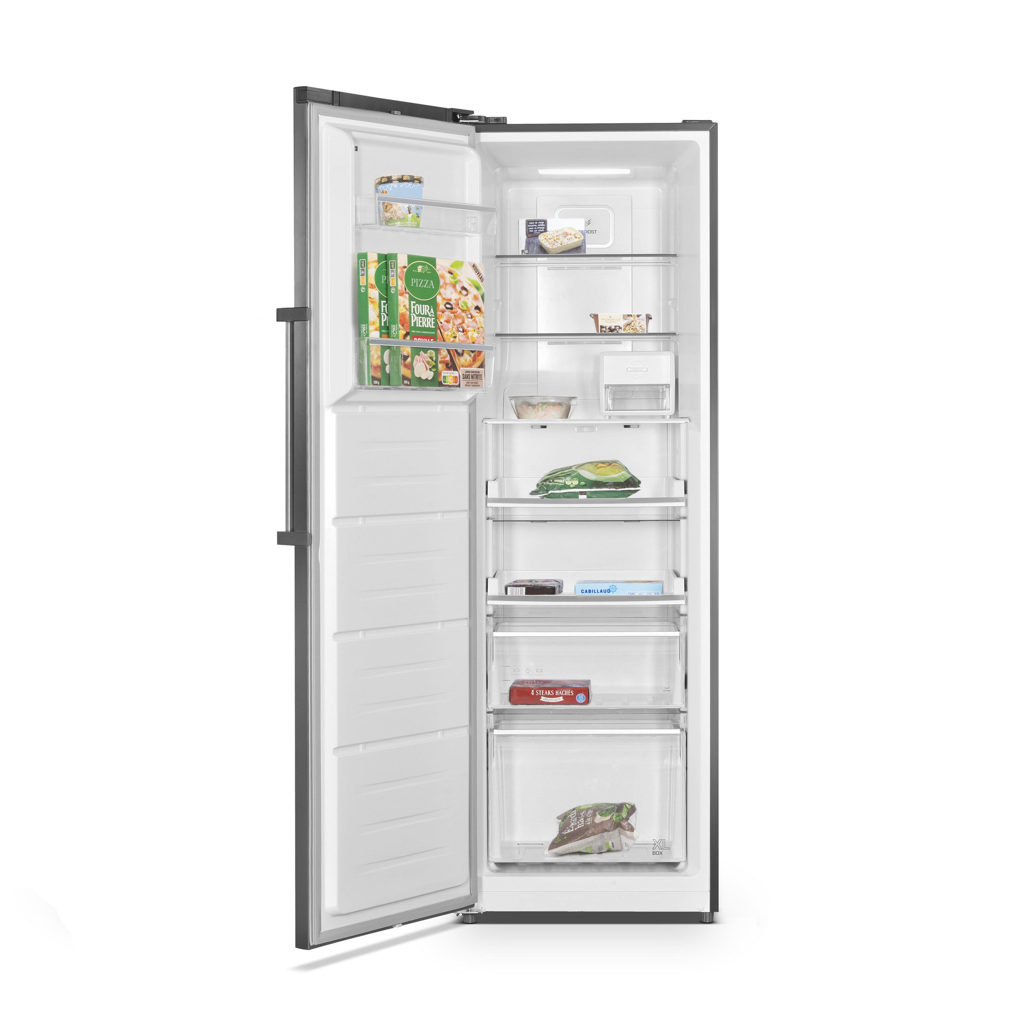 Voir la diapositive 6 : SCHNEIDER Schneider scca274nf-dxd - congélateur armoire 274l dark inox