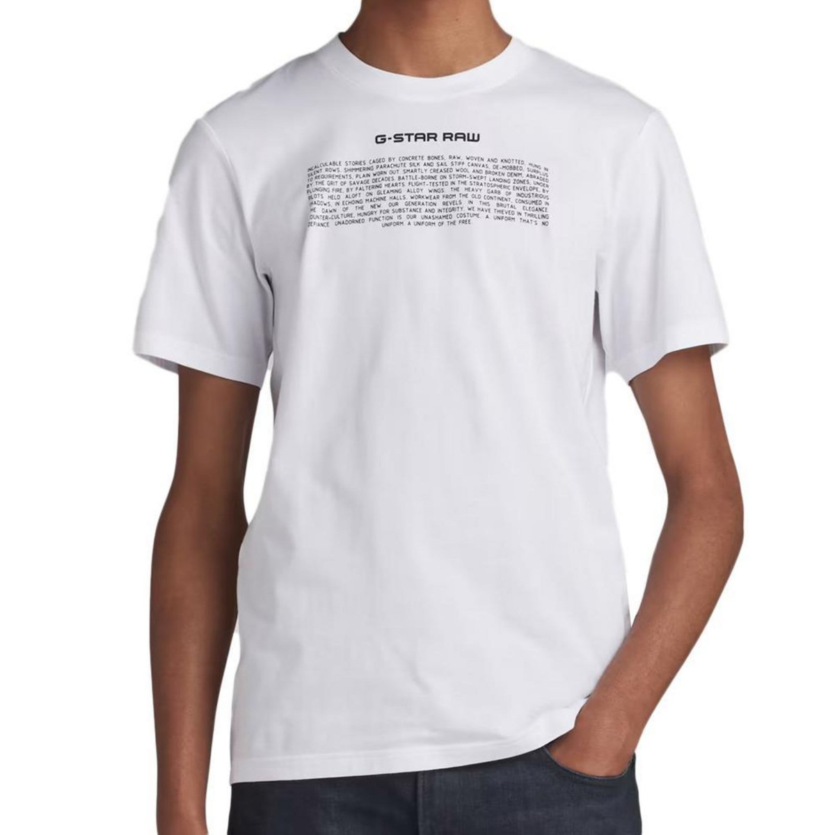 G-Star Raw T shirt  Homme G Star Raw Poem