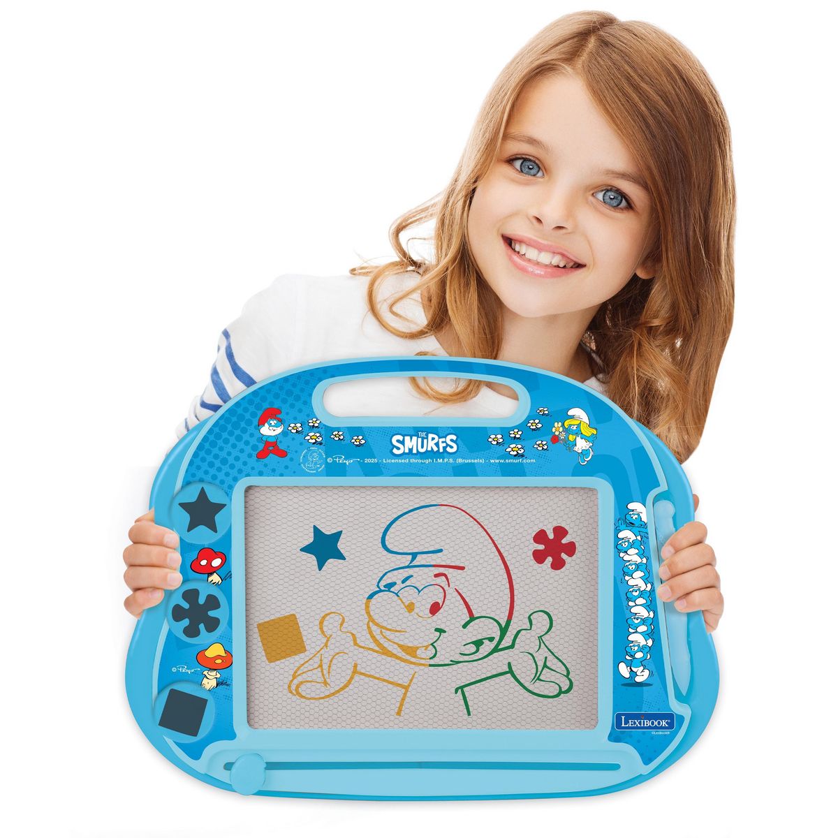 Lexibook Ardoise Magique Schtroumpfs