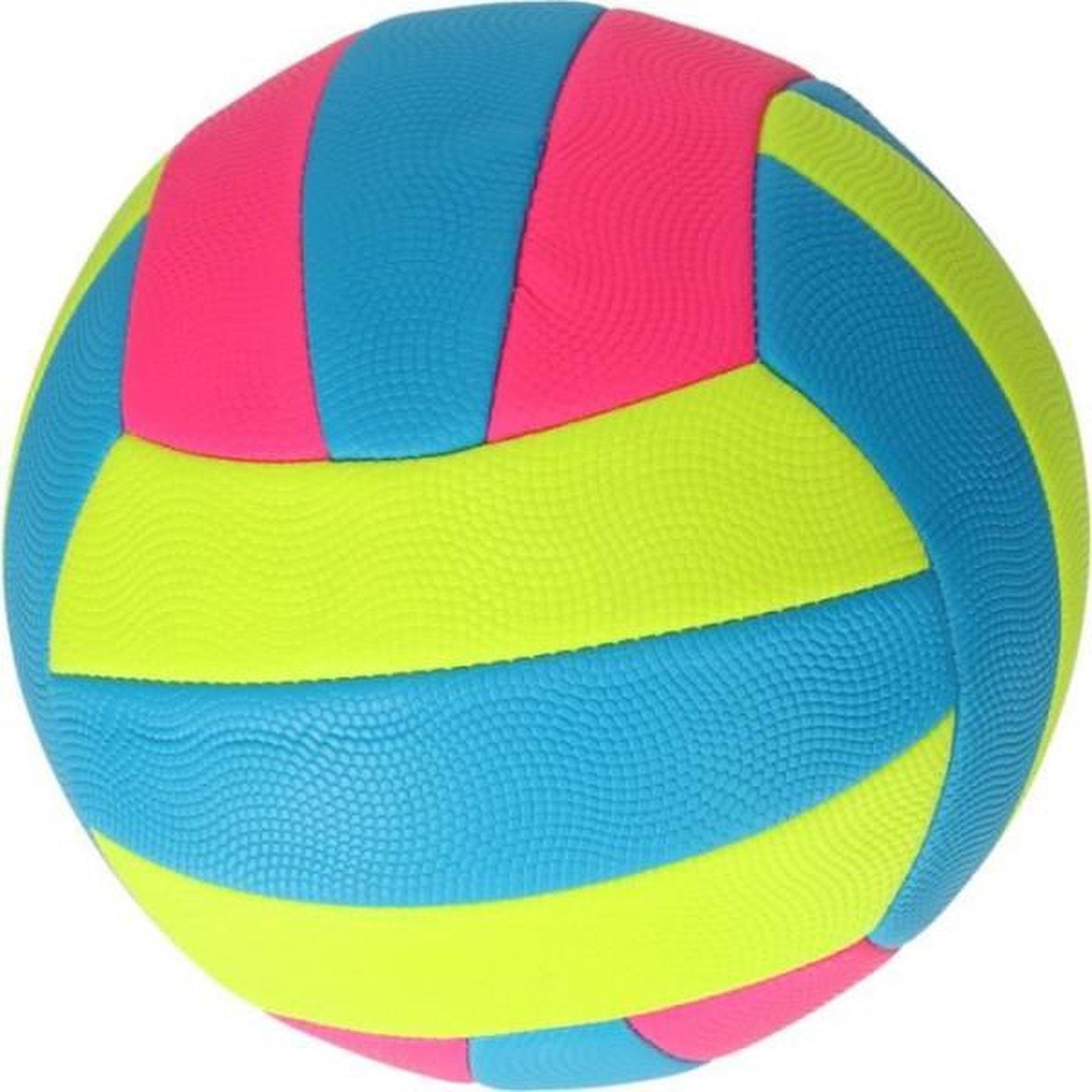 Voir la diapositive 2 : MARKET24 Ballon de volleyball - rezo - pvc - contraste bicolore - résistant et léger