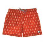 SUN PROJECT Short de bain Imprimée  Homme Sun project 3056. Coloris disponibles : Orange