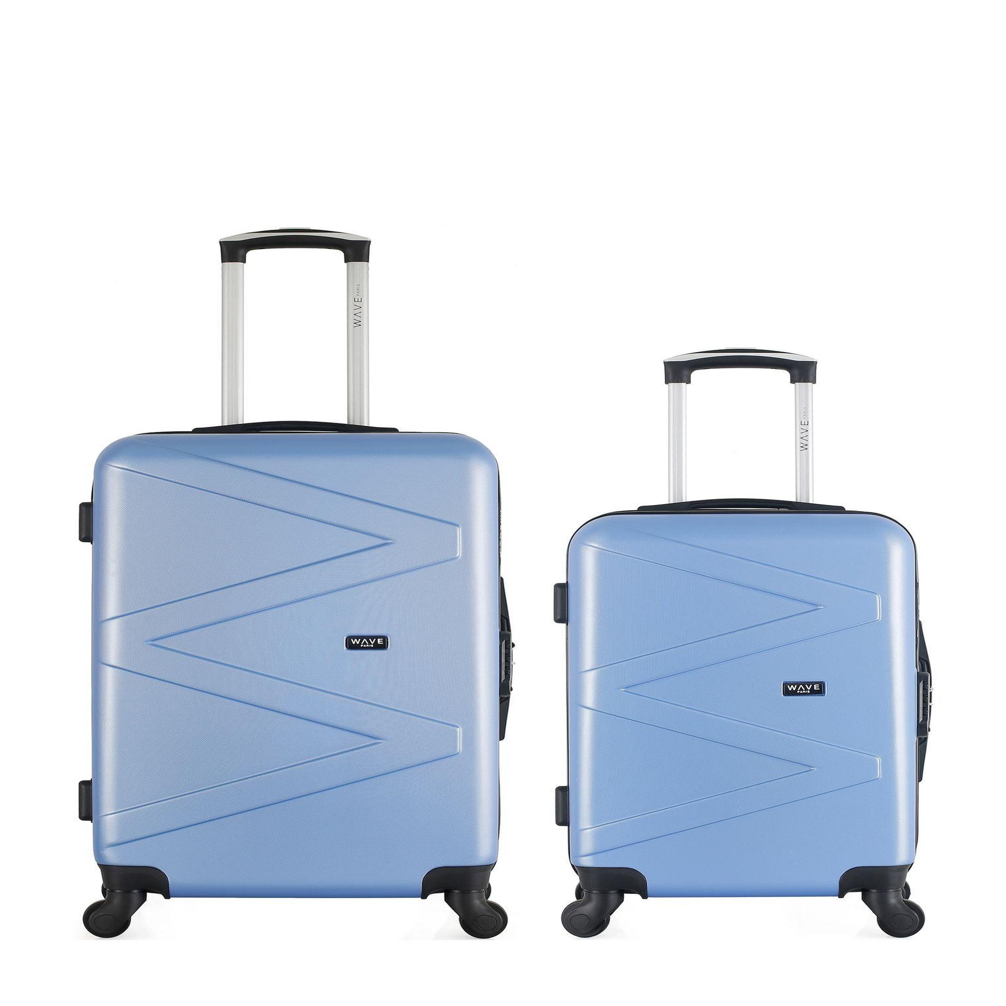 WAVE PARIS WAVE PARIS - Lot de 2 - Valises Weekend et Cabine AMAZONE