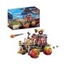 Voir la diapositive 1 : PLAYMOBIL PLAYMOBIL 71299 Chariot de combat enflammé des Burnham Raiders- Affrontez les ennemis avec le chariot, son canon et siege éjec