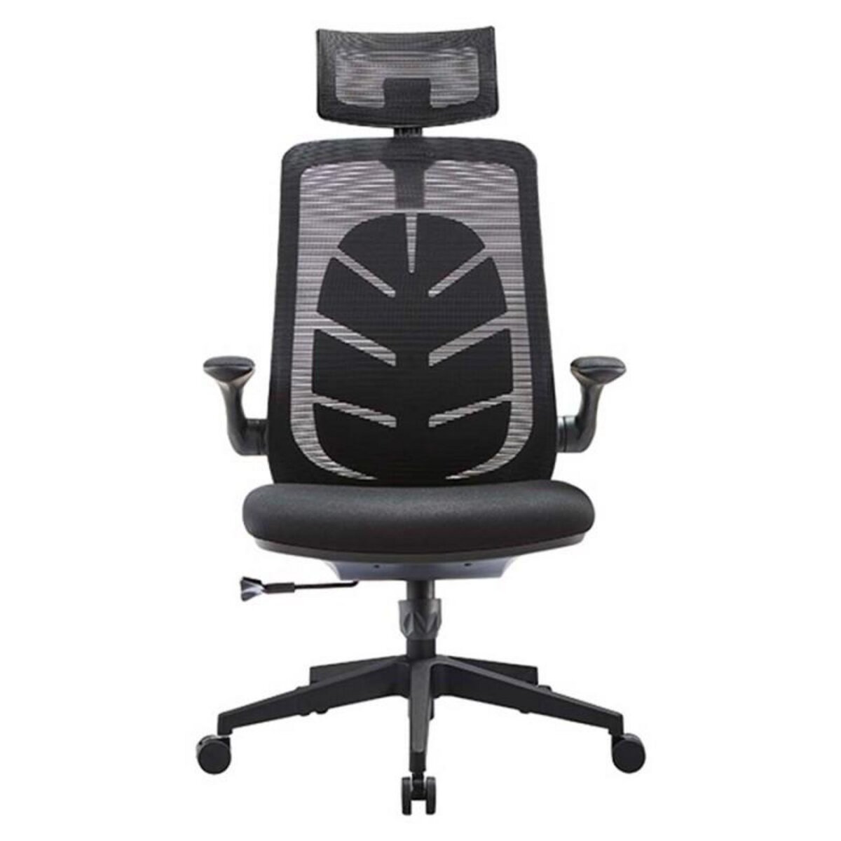 Subsonic subsonic - Chaise Ergonomique pour bureau I-Care Leaf, siege gaming, renfort lombaire, dossier et appui-tête réglables, rocking Noir