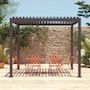 Voir la diapositive 2 : SWEEEK Pergola bioclimatique aluminium lames orientables 3x3m V2 Triomphe