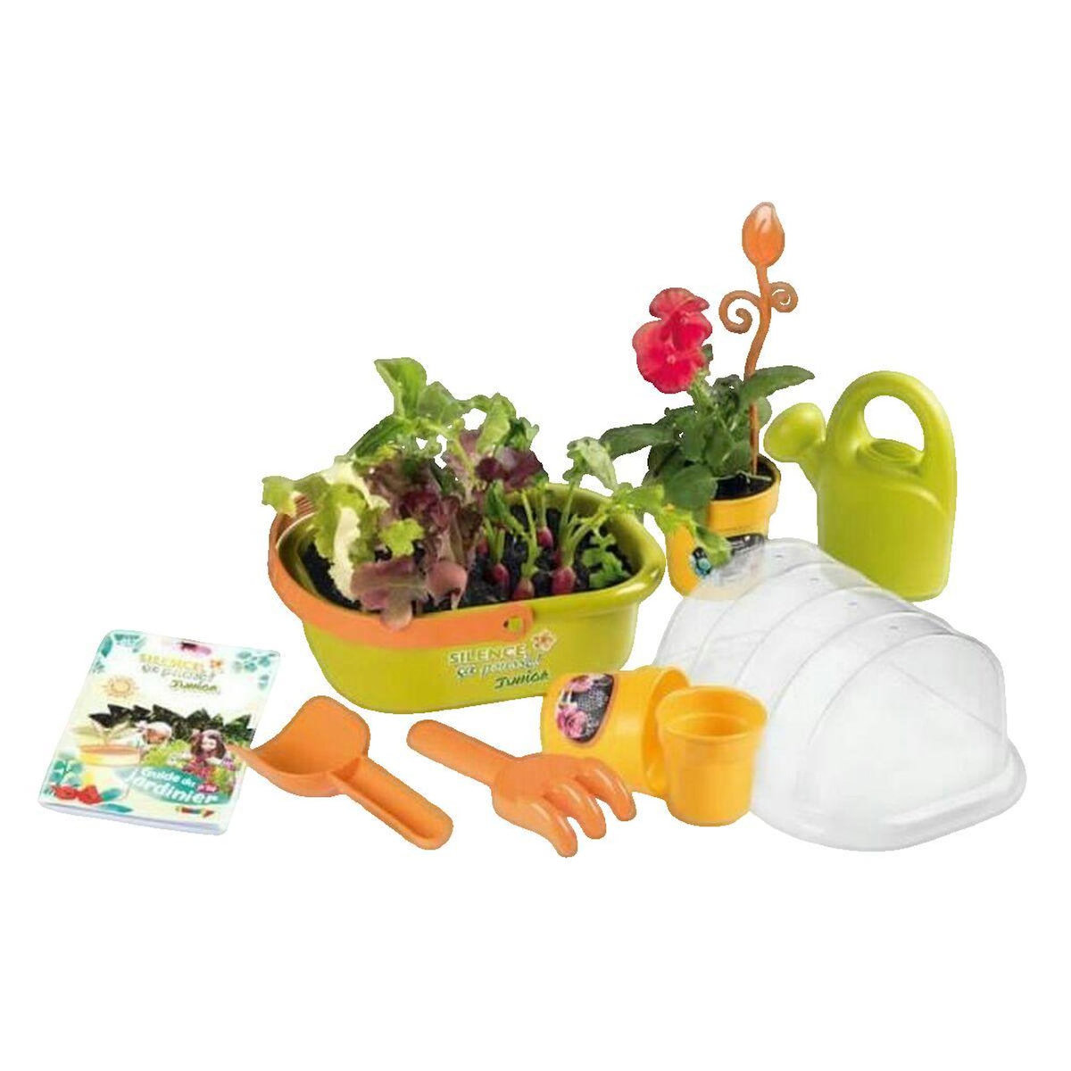 SMOBY Mini Serre Smoby verte pour jardinage enfant