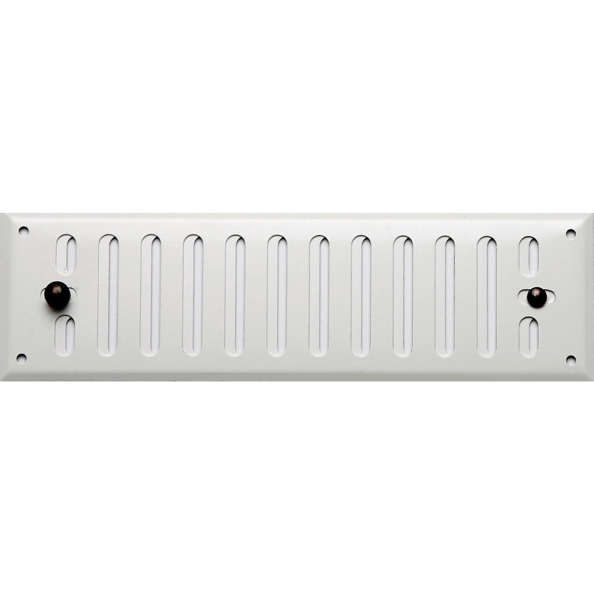 CENTRALE BRICO Grille d'aération aluminium laqué, L.24 x l.7 cm