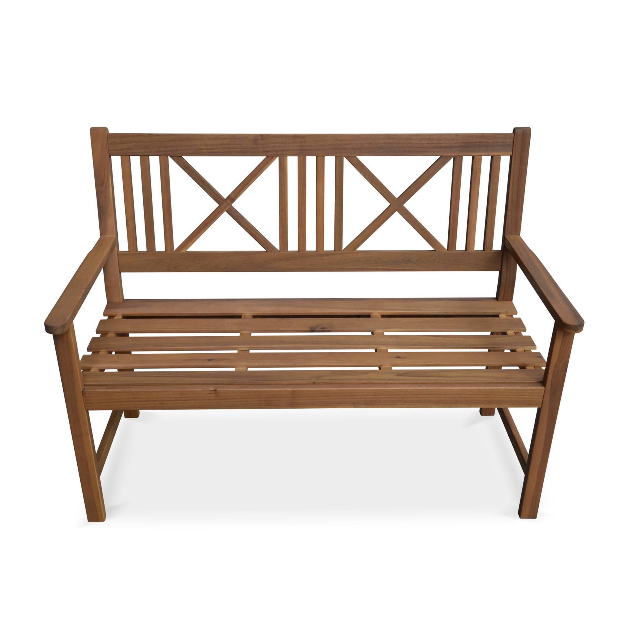 Voir la diapositive 4 : SWEEEK BANC EN BOIS - BANCO - 120x60cm