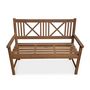 Voir la diapositive 4 : SWEEEK BANC EN BOIS - BANCO - 120x60cm