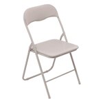 FIVE Chaise pliante en PVC - Beige