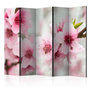 Voir la diapositive 1 : Paris Prix Paravent 5 Volets  Spring Blooming Tree Pink Flowers  172x225cm