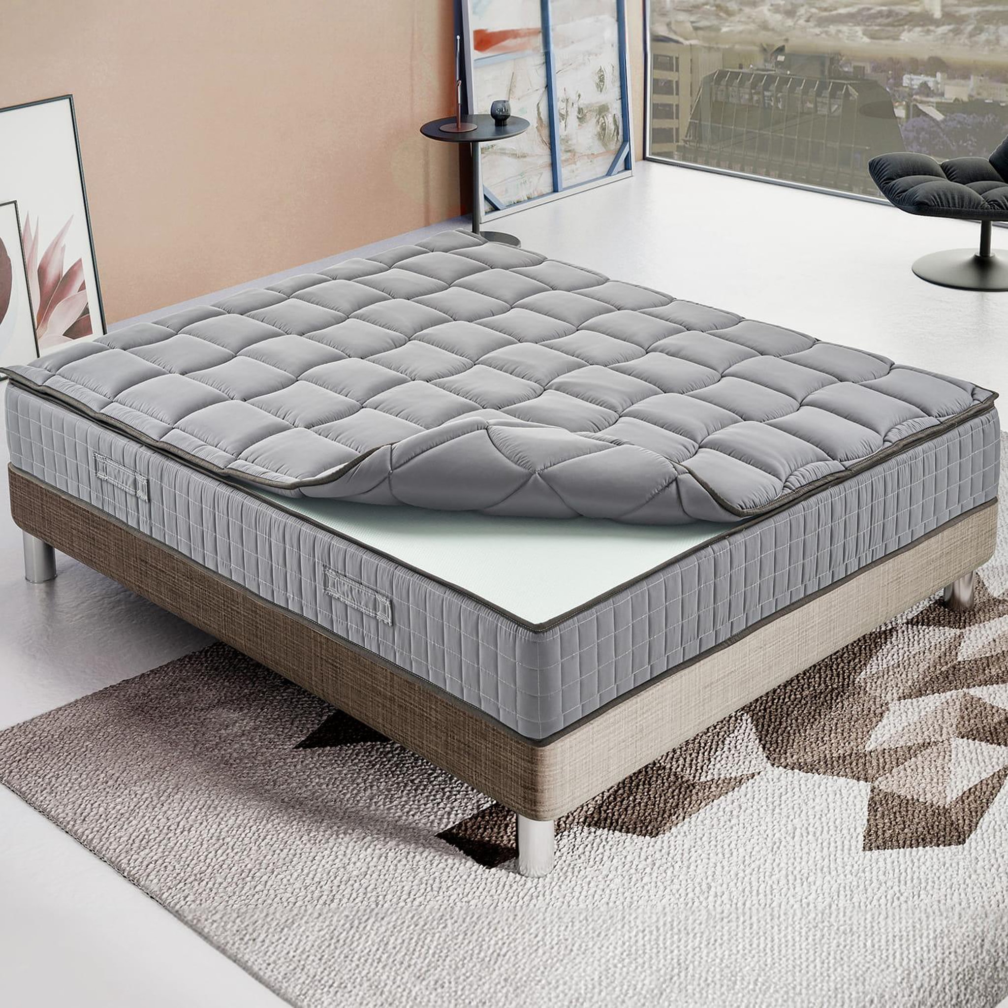 Voir la diapositive 5 : ILOVESLEEP Matelas Ressort ELITE - Accueil Mémoire De Forme - Epaisseur 27 cm - Ferme