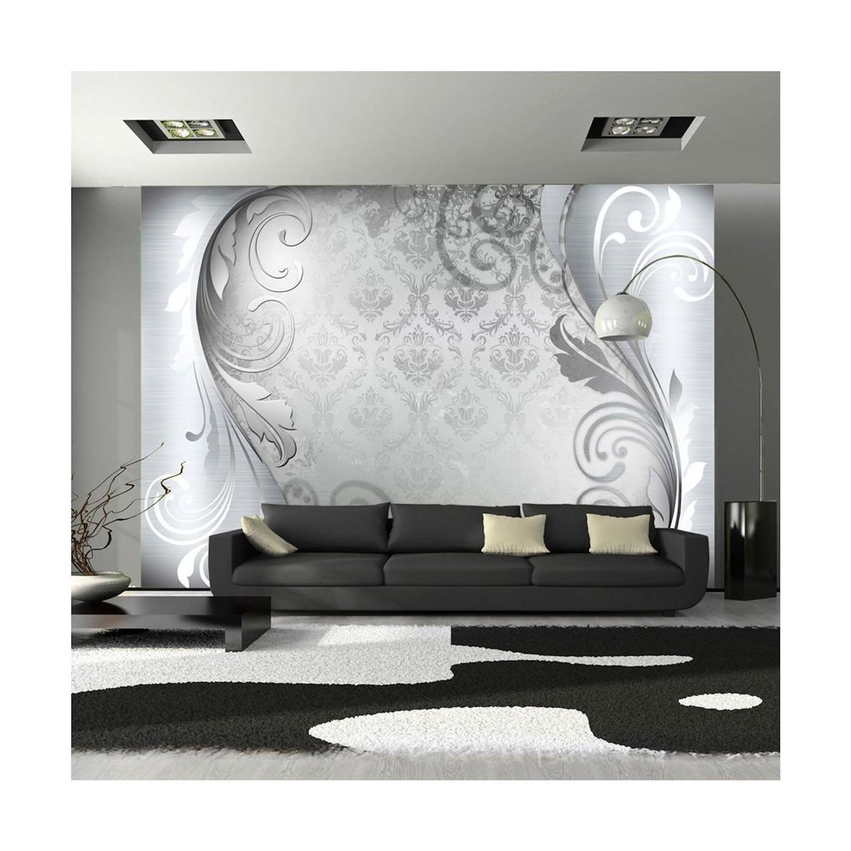 Paris Prix Papier Peint  Gray Ornament