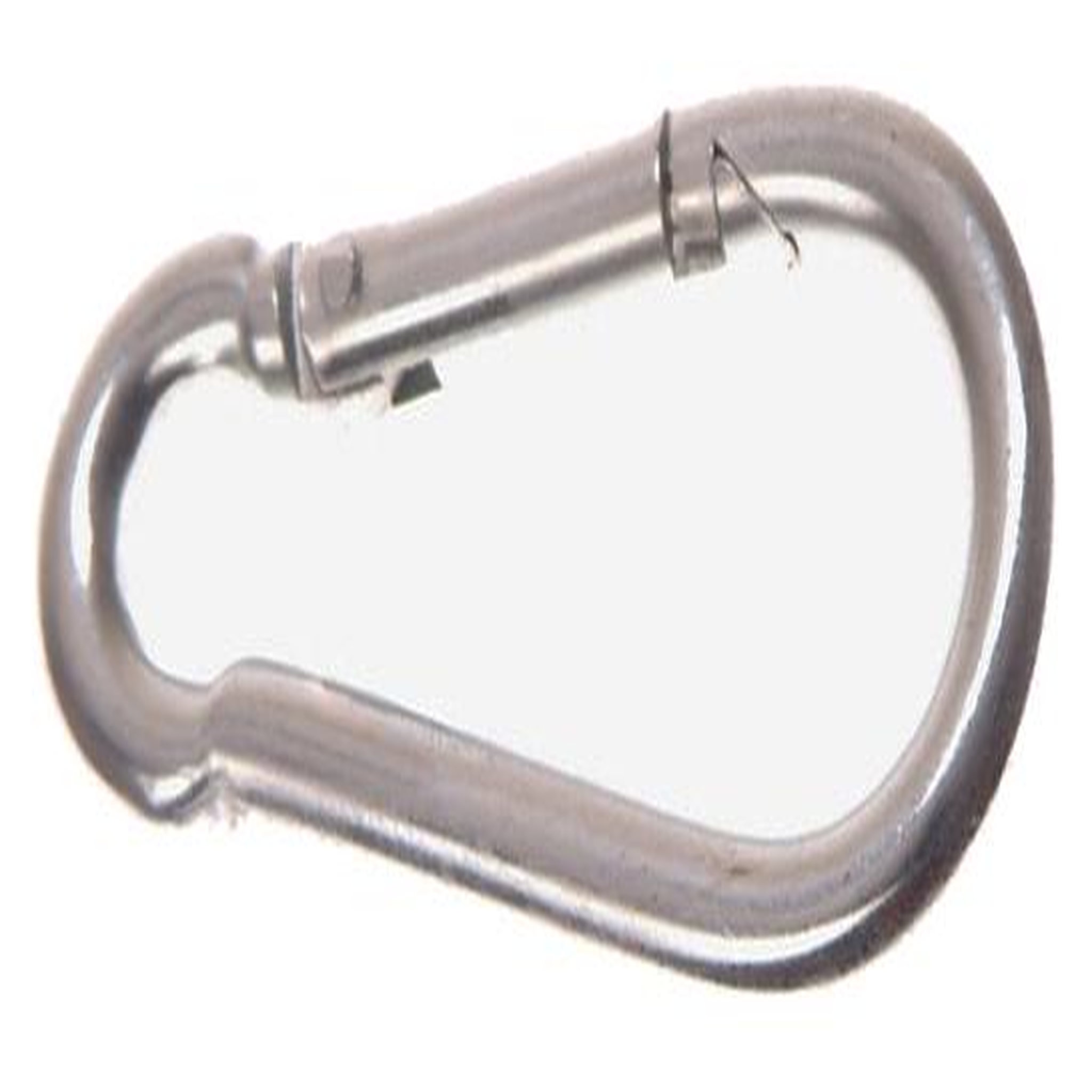 FAITHFULL Lot de 4 mousquetons en acier zingué Ø 4x40mm