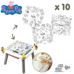 SMOBY Recharge coloriages Smoby pour Kid Table Créative Peppa Pig