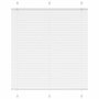 Voir la diapositive 1 : VIDAXL Store plisse blanc 115x100cm largeur du tissu 114,4cm polyester