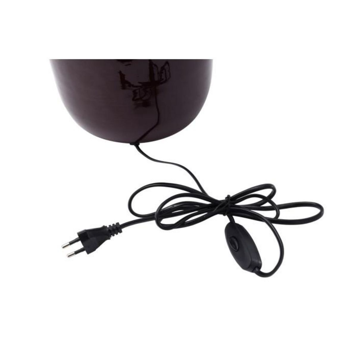 Paris Prix Lampe à Poser Design  Arto  57cm Violet & Argent