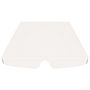 Voir la diapositive 4 : VIDAXL Toit de rechange de balançoire blanc 188/168x145/110 cm