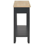 Voir la diapositive 5 : VIDAXL Table console Noir 110x35x80 cm Bois